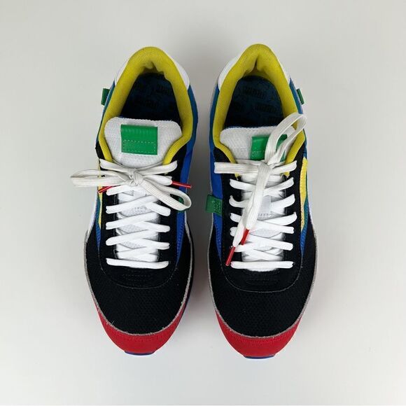 Puma Future Rider Colorize Multicolor Shoes 381449-01 - Picture 2 of 9
